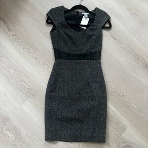 H&M Dark Gray Mini Dress